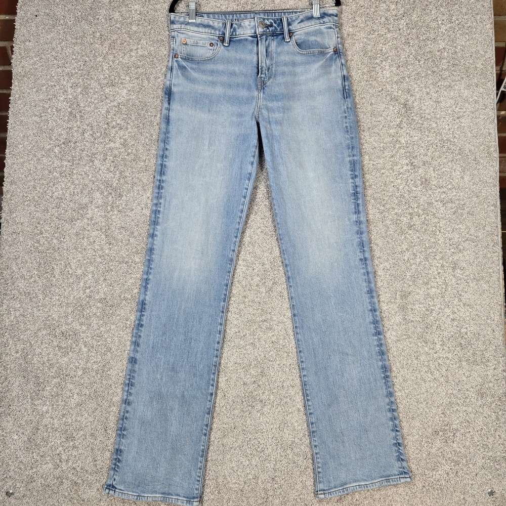 American Eagle AE bootcut Jeans Mens 30x36 Light Wash Airflex stretch